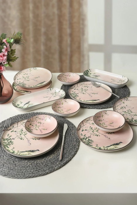 Hermia Set de Desayuno de 12 Piezas Multicolor